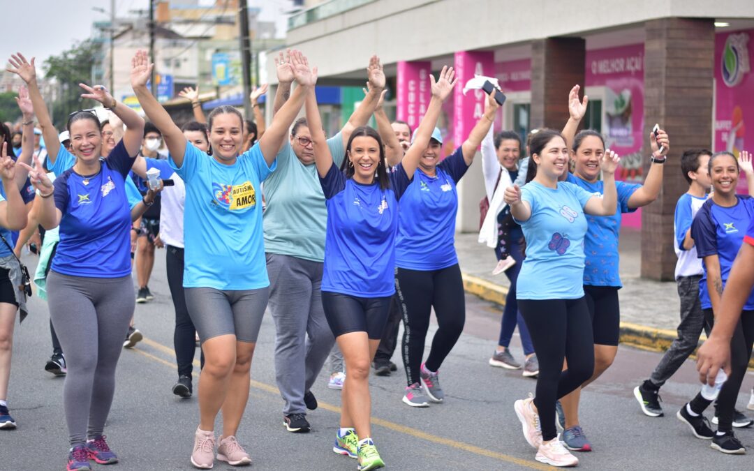 Aconteceu! Nesse sábado (09) ocorreu a “Corrida e Caminhada de Conscientização do Autismo”